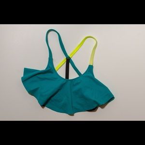 “Pink” top (green and yellow) $15